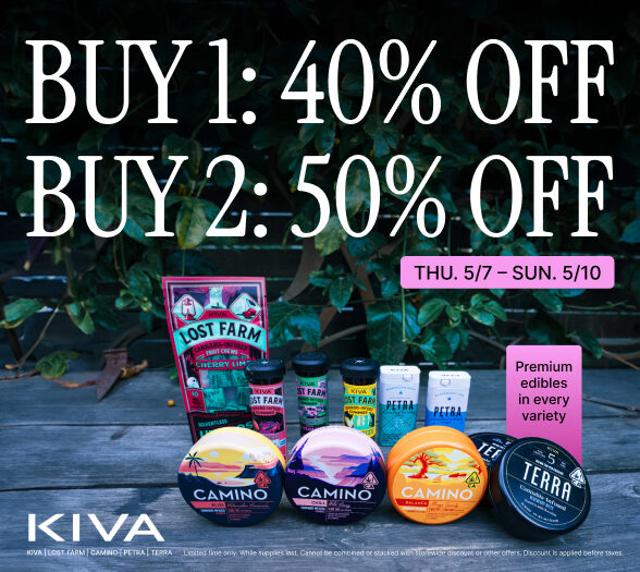 50% Off Kiva Brands