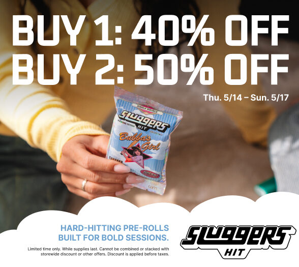 50% Off Sluggers
