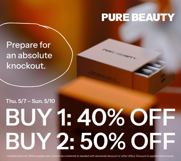 50% Off Pure Beauty