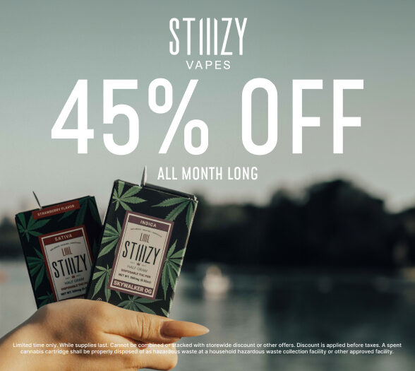 45% Off STIIIZY Vapes