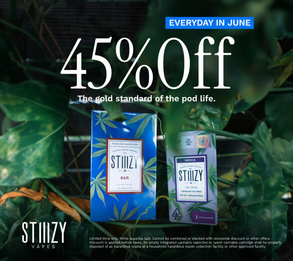 45% Off STIIIZY Vapes