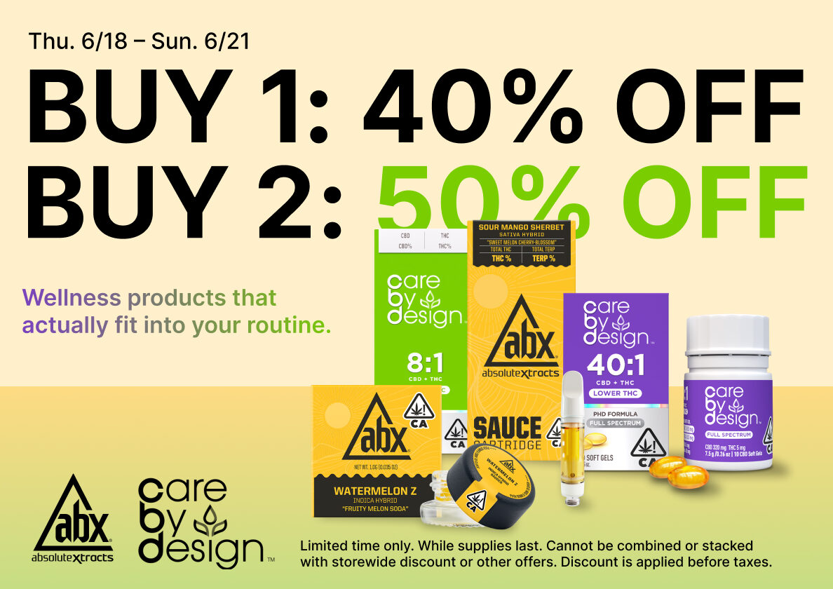 50% Off ABX & Care by Design