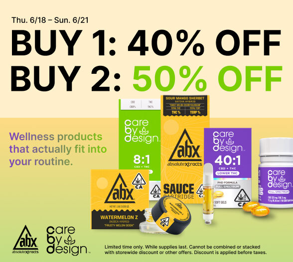 50% Off ABX & Care by Design