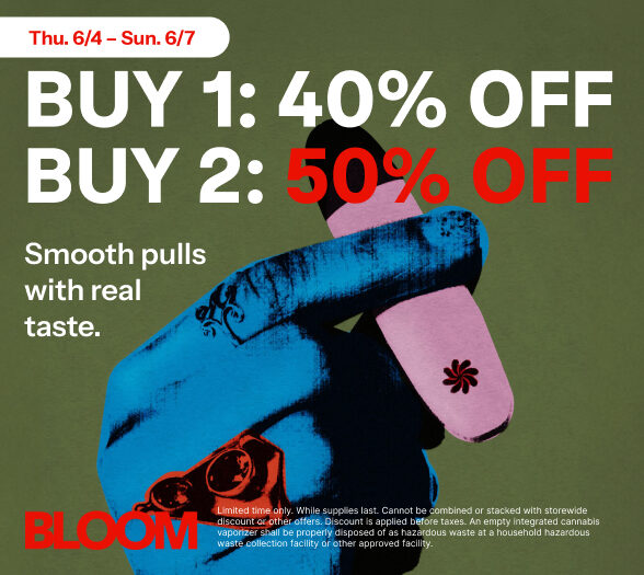 50% Off Bloom
