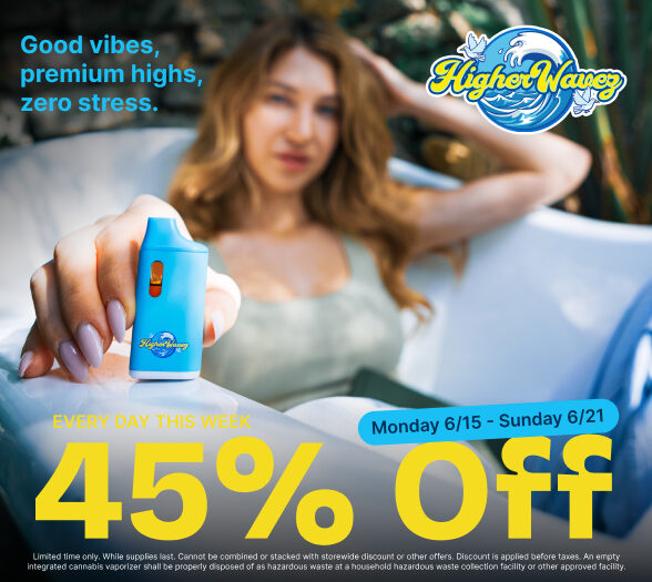 45% Off Higher Wavez