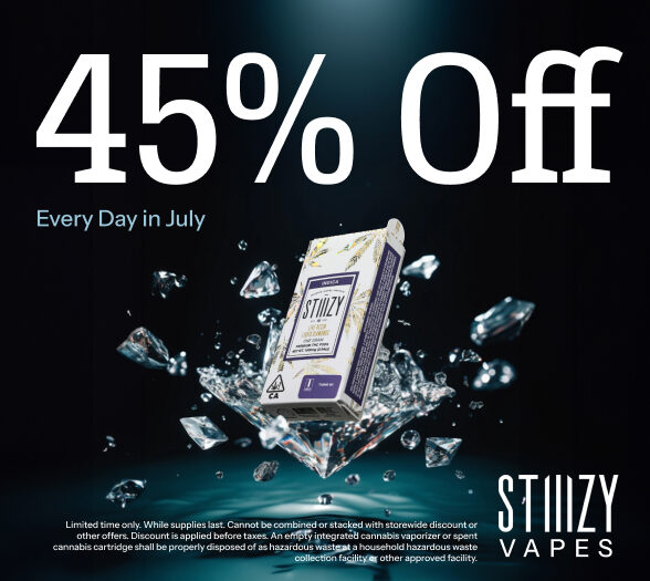 45% Off STIIIZY Vapes