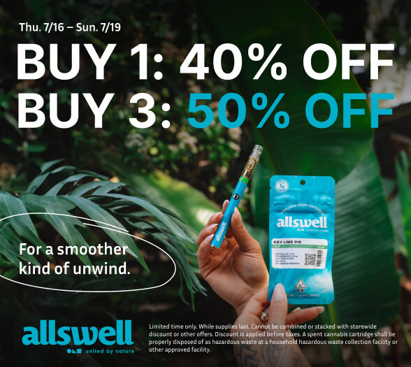 50% Off Allswell Vapes