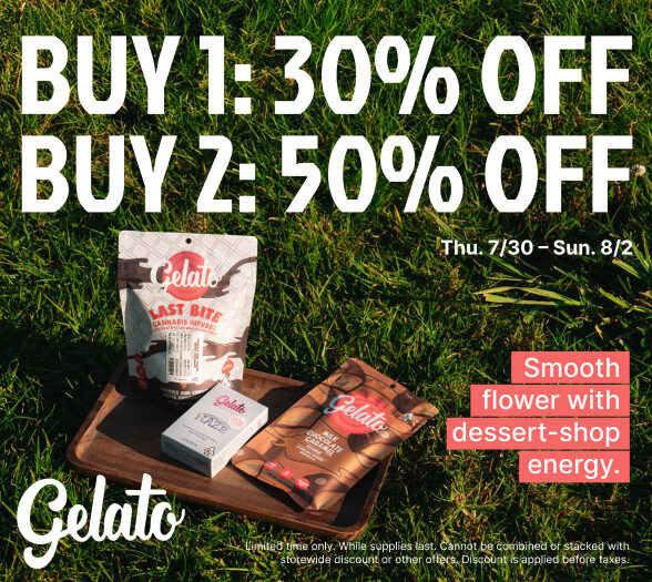 50% Off Gelato