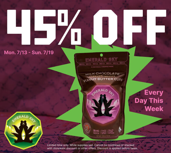 45% off Emerald Sky