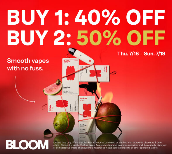 50% Off Bloom