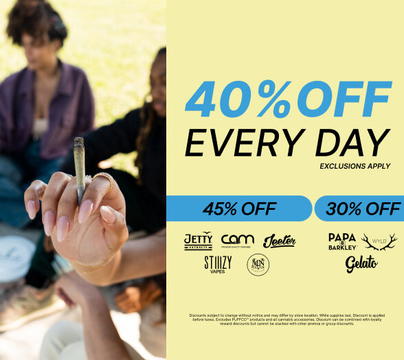 40% Off Every Day