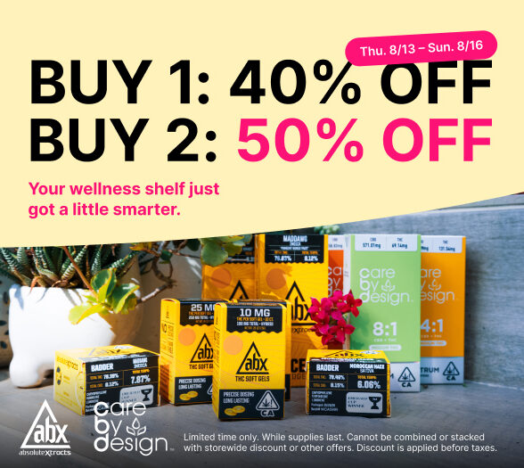 50% Off ABX & Care by Design