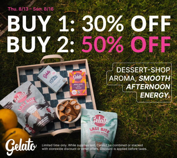 50% Off Gelato