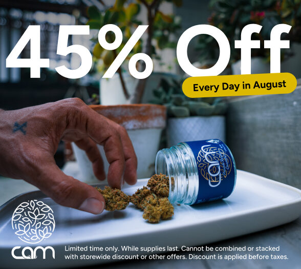 45% Off CAM