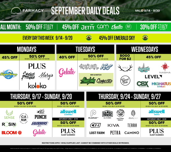 2 Weeks of Promos