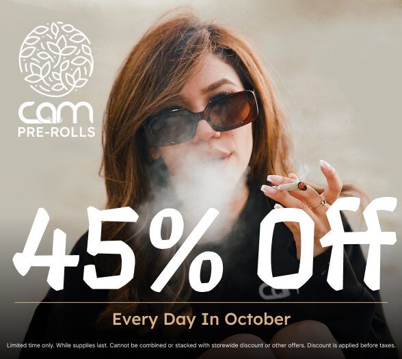 45% Off Cam Pre-rolls
