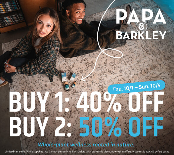 50% Off Papa & Barkley
