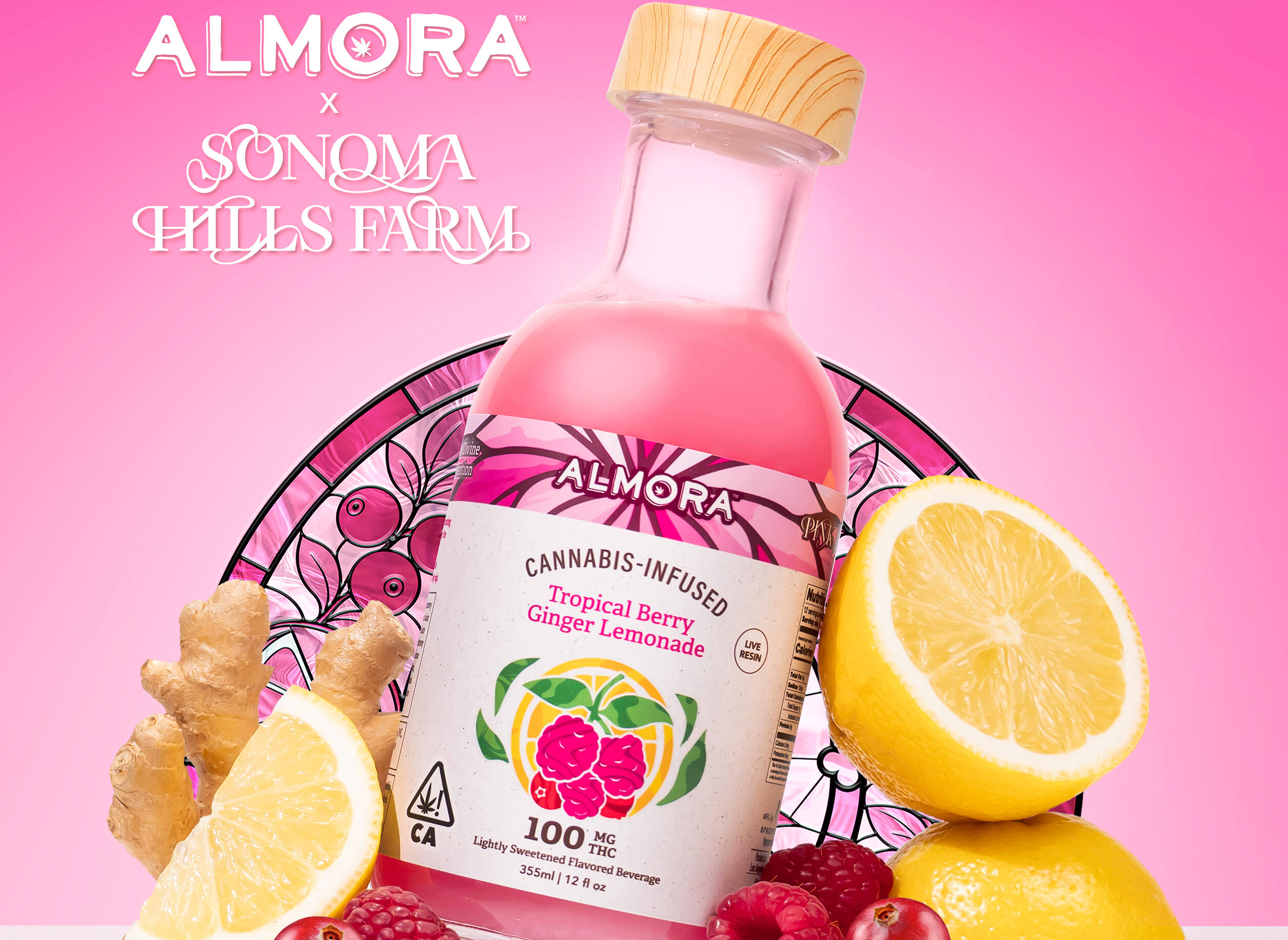 Almora x Sonoma Hills Farm | Pink Jesus Lemonade