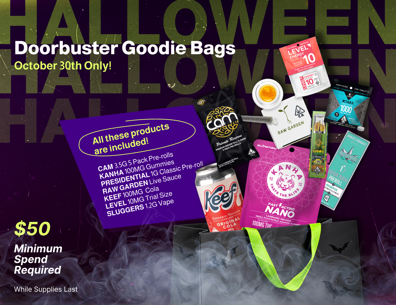 Halloween Doorbuster Goodie Bags