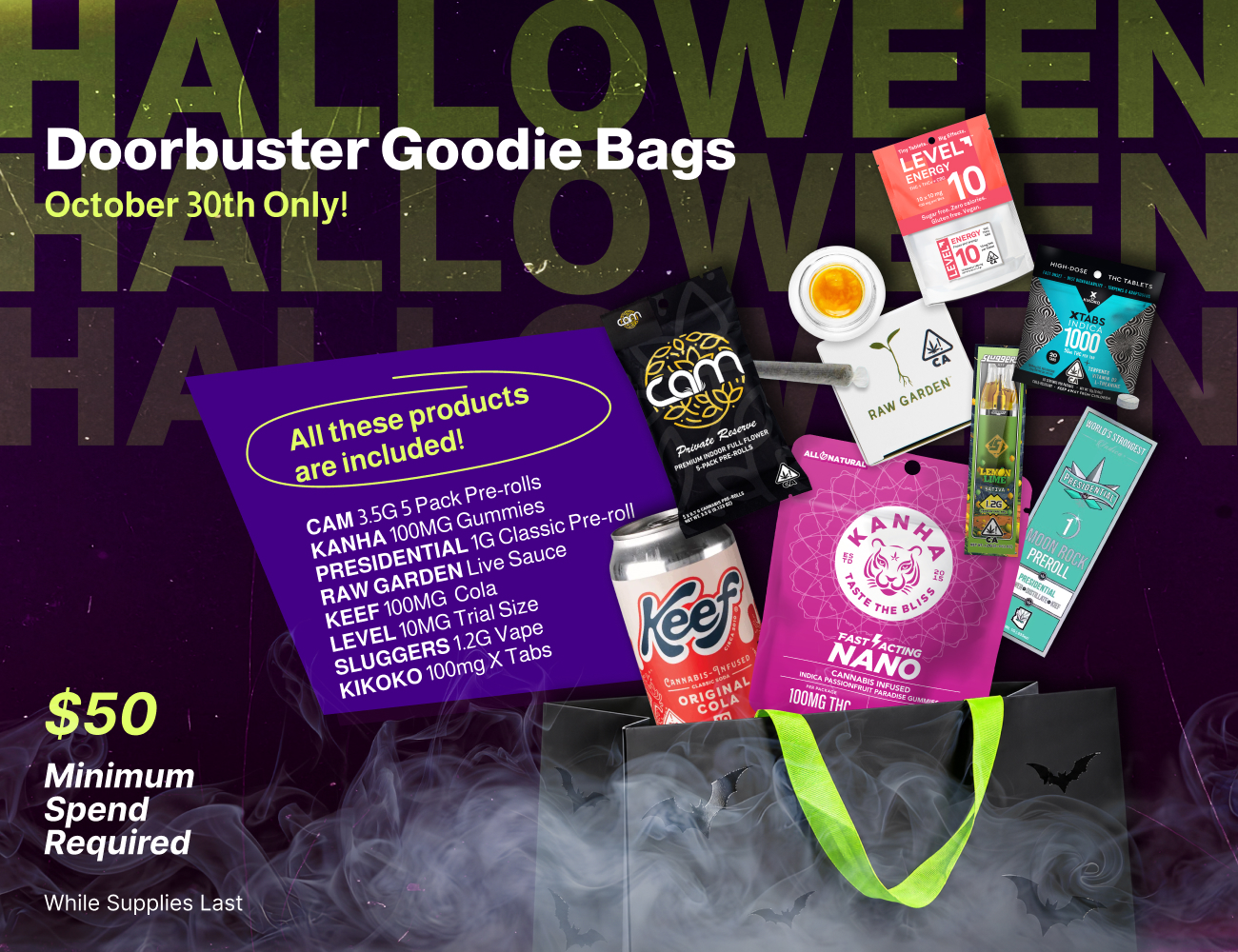 Halloween Doorbuster Goodie Bags