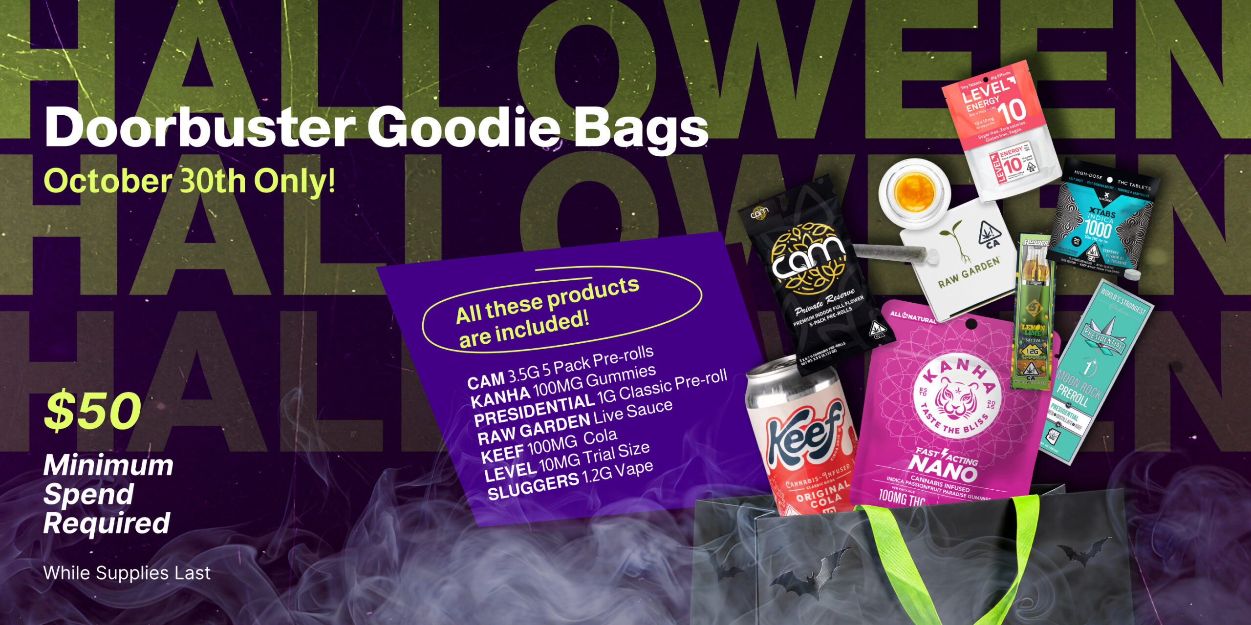 Halloween Doorbuster Goodie Bags