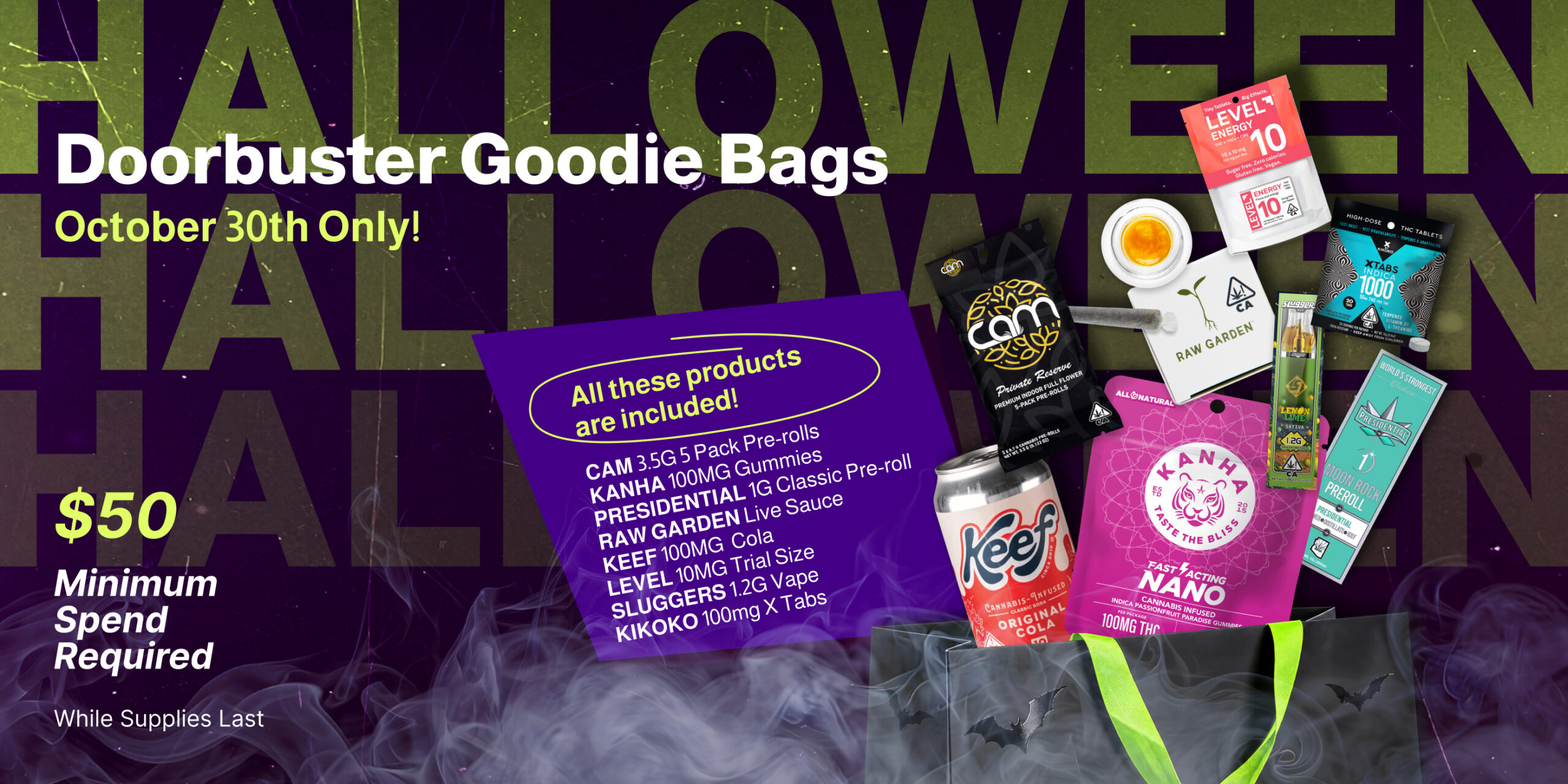 Halloween Doorbuster Goodie Bags