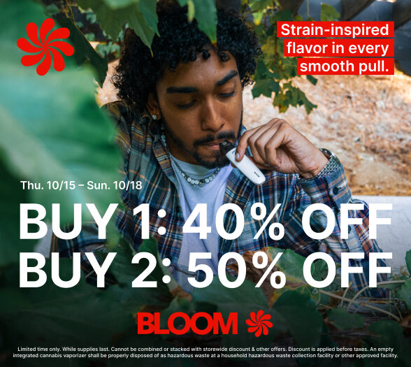 50% Off Bloom