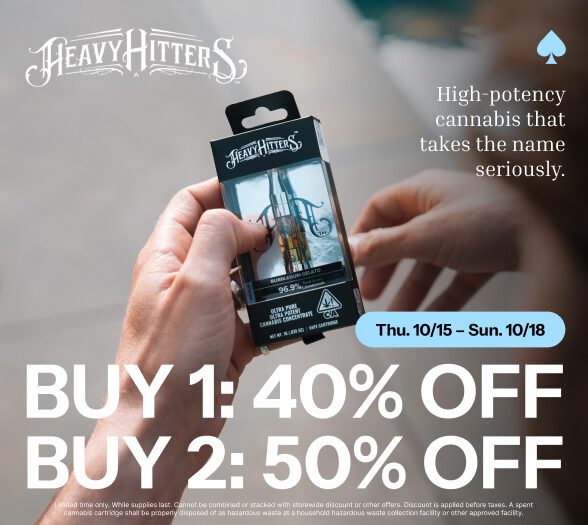 50% Off Heavy Hitters